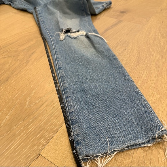Madewell The Perfect Vintage Jean Size 26 Blue Womens Denim High Rise Wide Leg - Picture 9 of 13